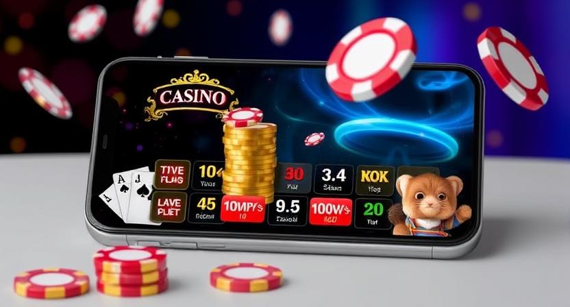 XW578 mobile casino app interface